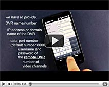 Mobile video monitoring with a Windows Mobile (TM) cell phone 